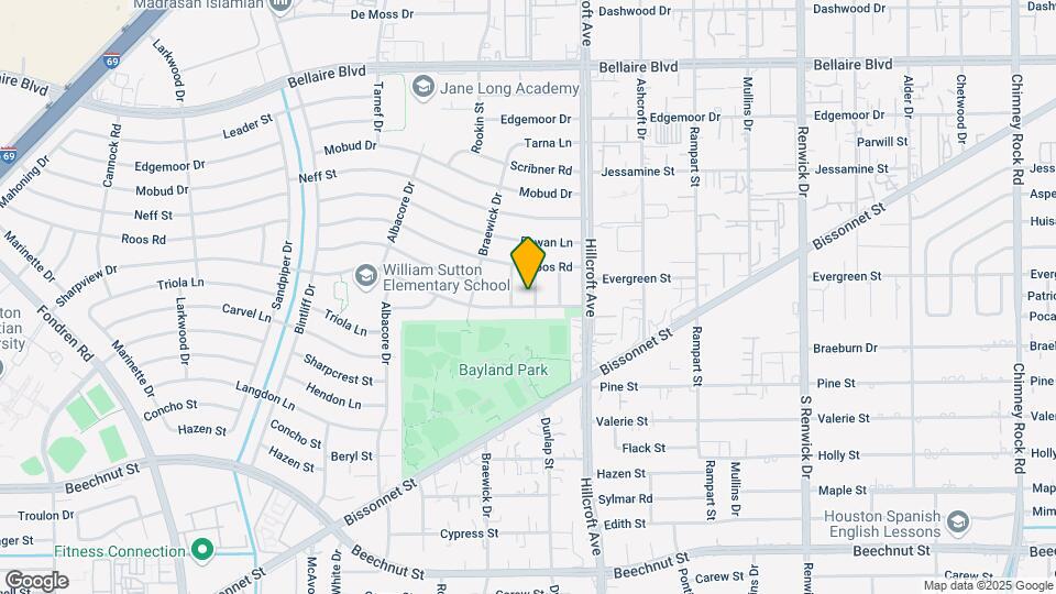 7422 Dunlap St Map and Location Details