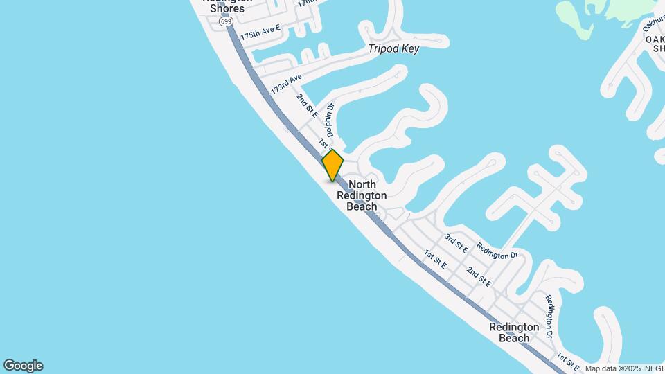 16750 Gulf Blvd Map and Location Details