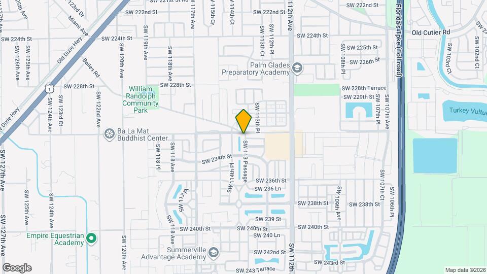 23218 SW 113 Passage Map and Location Details