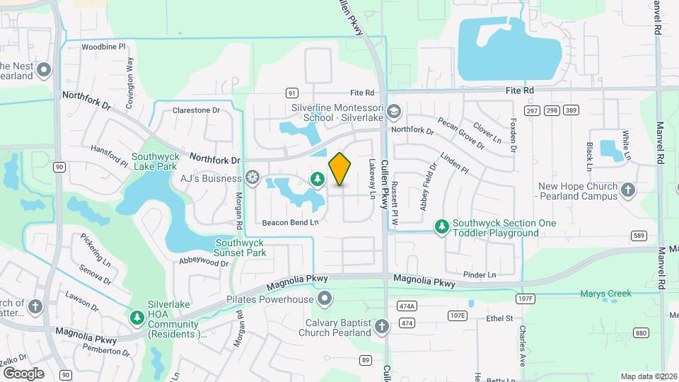 3334 Pebble Beach Ln Map and Location Details