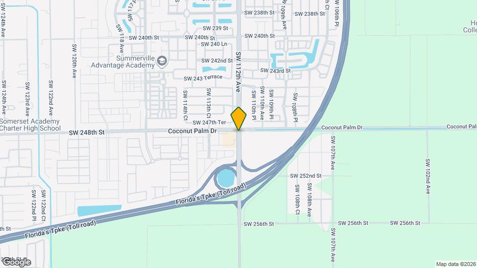 24920 SW 112th Ct Map and Location Details