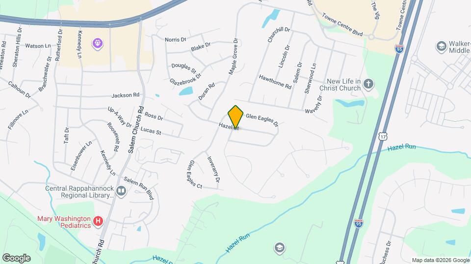 5420 Hazel Ct Map and Location Details