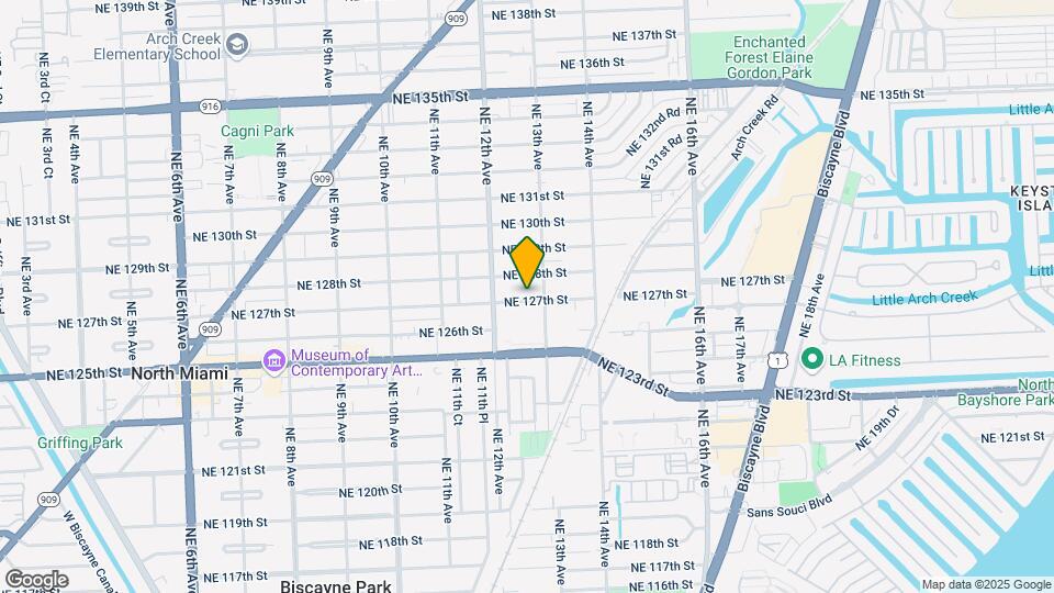 1265-1269 NE 127th St Map and Location Details