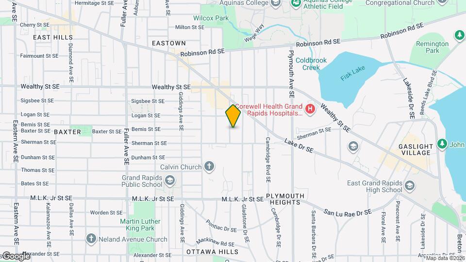 528 Glenwood Ave SE Map and Location Details