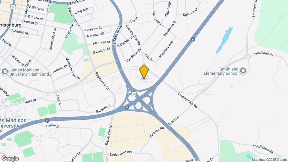 1464 Country Club Ct Map and Location Details