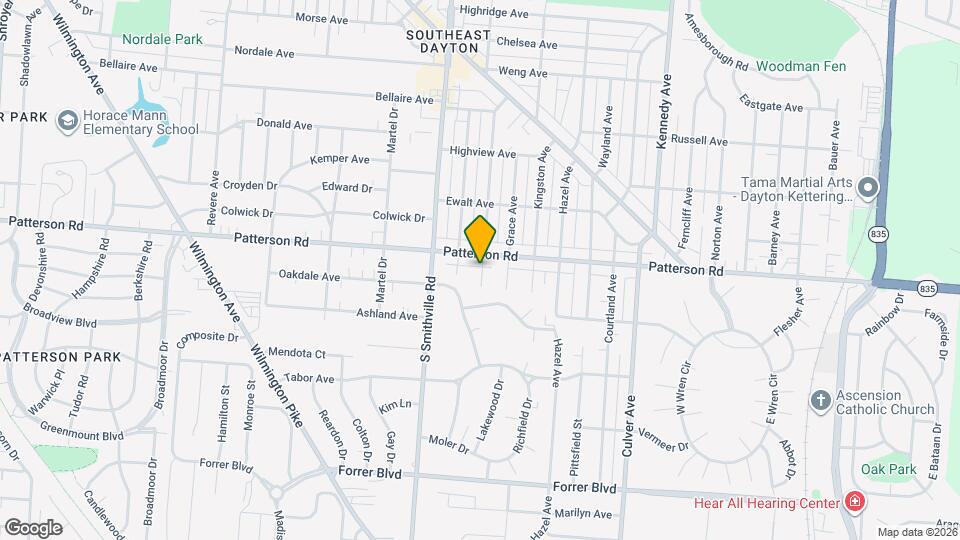 3015 Dwight Ave Map and Location Details