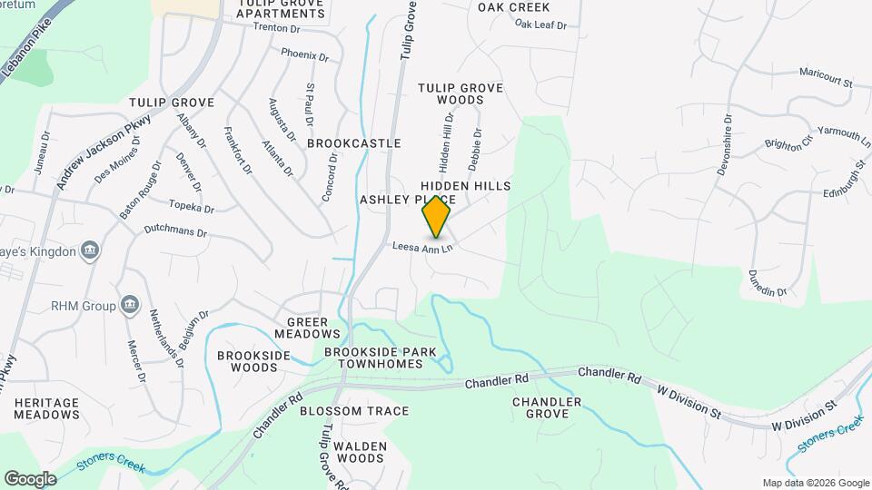 4828 Leesa Ann Ln Mapa y Detalles de la Ubicación