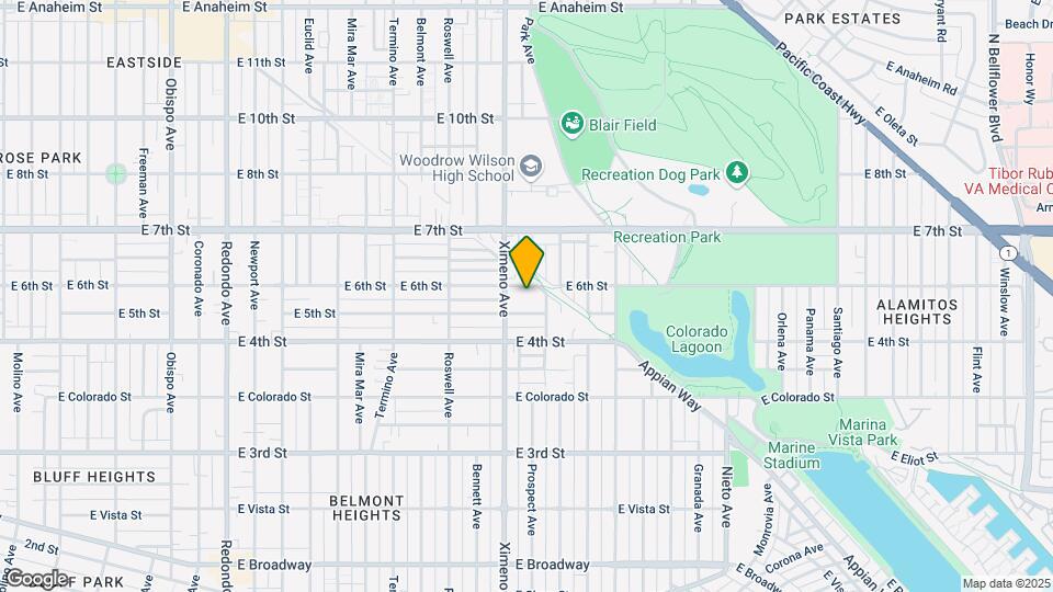 4432 E 6th St Map and Location Details