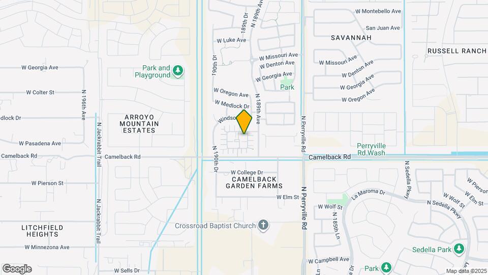 18941 W Reade Ave Mapa y Detalles de la Ubicación