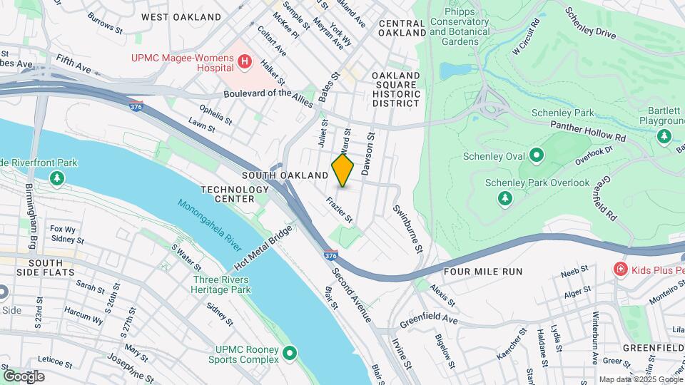 107 Oakland Ct Mapa y Detalles de la Ubicación