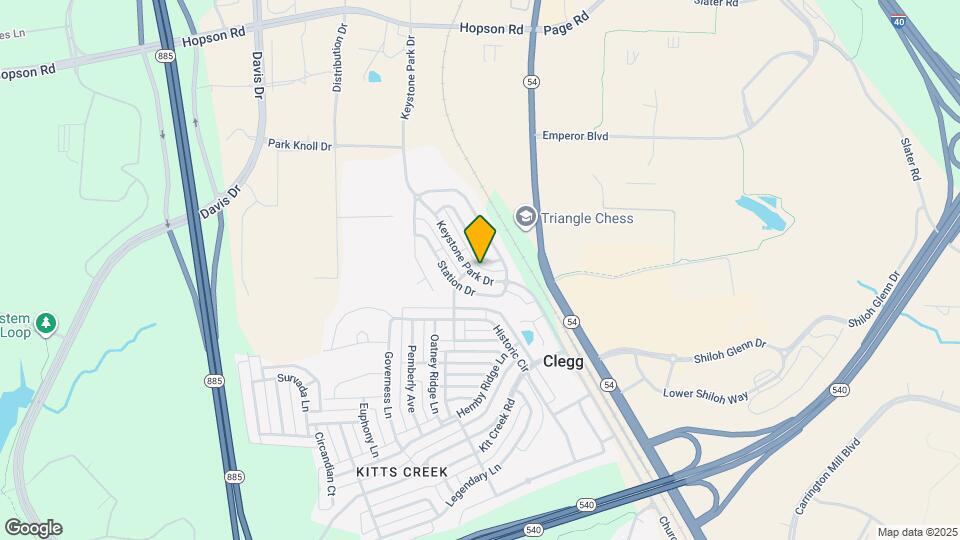 805 Keystone Park Dr Map and Location Details