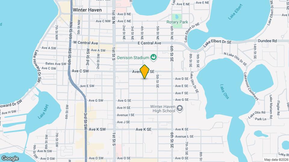 400 Ave D SE Map and Location Details