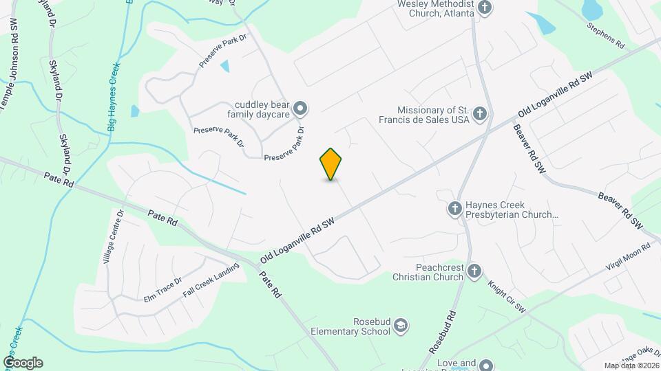 3885 Marham Park Cir Mapa y Detalles de la Ubicación