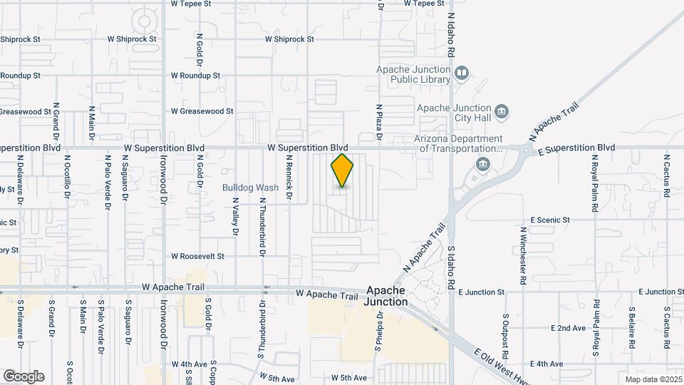 400 N Plaza Dr Map and Location Details