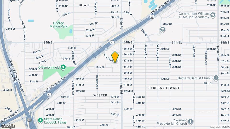 5212 38th St Map and Location Details