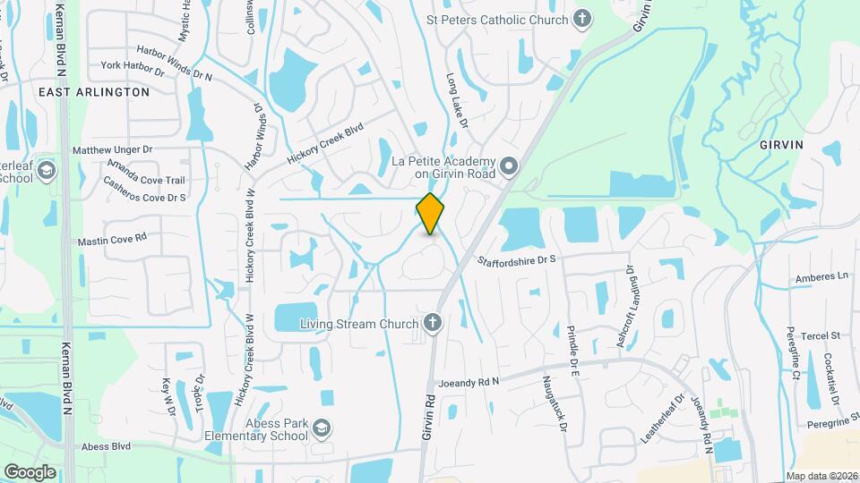 12791 Serenade Cir N Map and Location Details