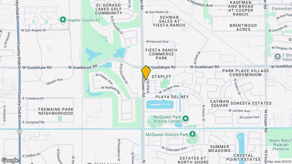 696 N Bay Dr Map and Location Details