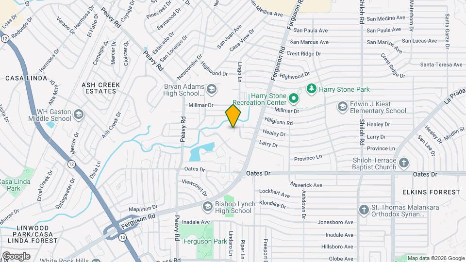 2120 Healey Dr Map and Location Details