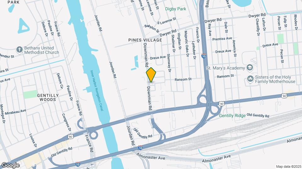 4201 Downman Rd Map and Location Details