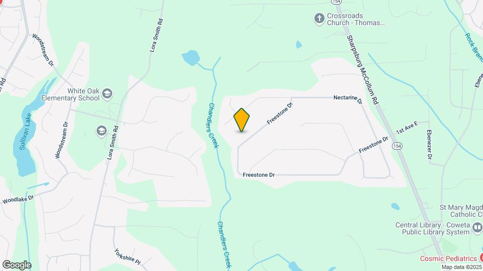 420 Freestone Dr Map and Location Details