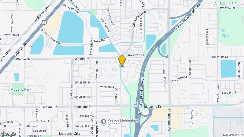 28122 SW 141st Pl Map and Location Details