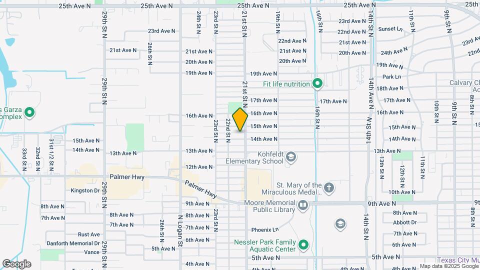 2110 14th Ave N Map and Location Details