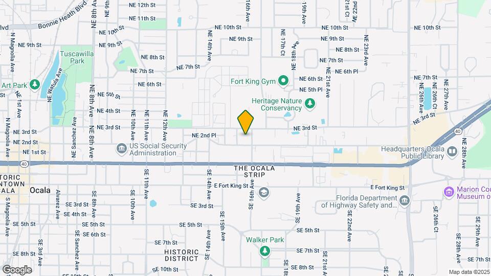 1547 NE 2nd St Mapa y Detalles de la Ubicación