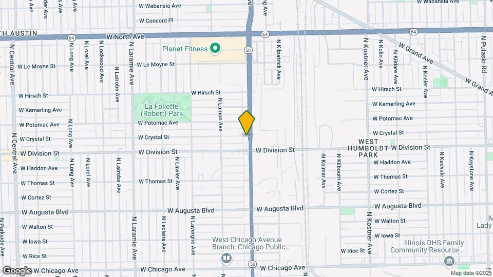 4807 W Crystal St Map and Location Details