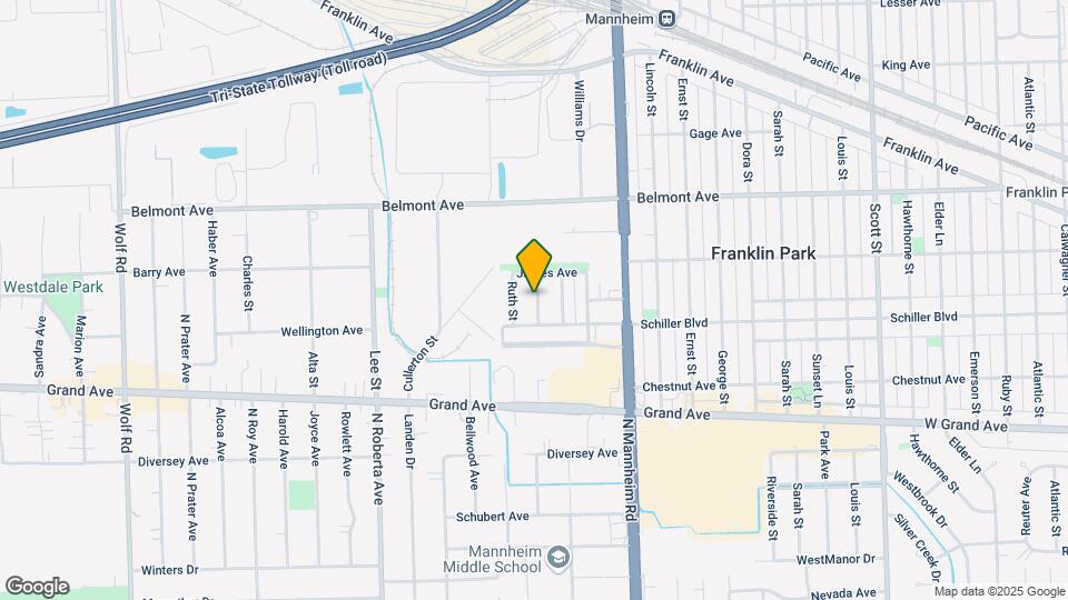 3018 Prairie St Map and Location Details