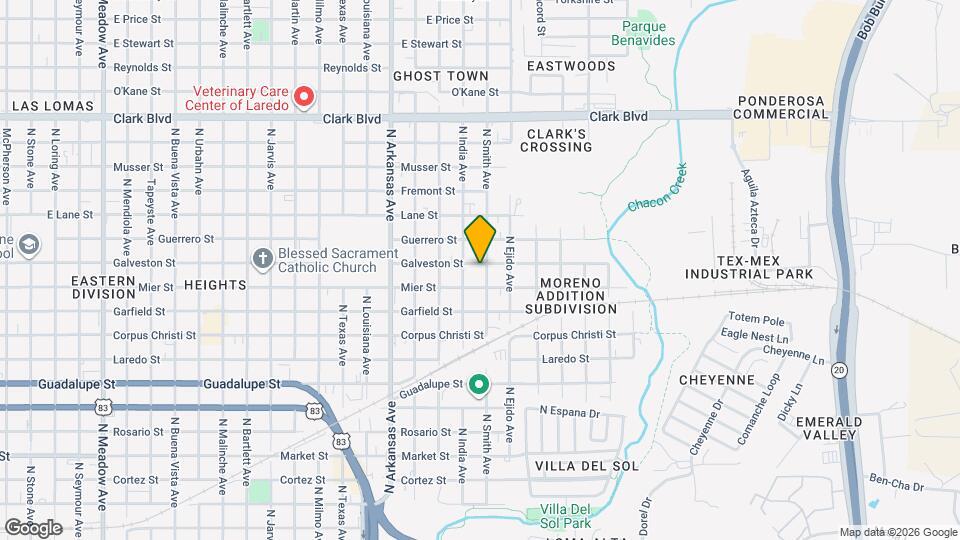 3119 Galveston St Map and Location Details