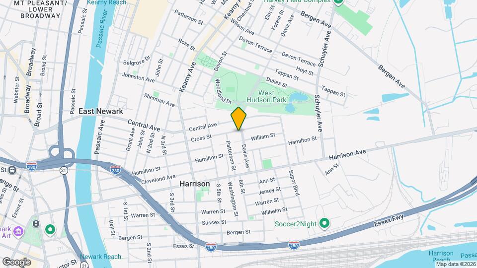 410 Davis Ave Map and Location Details