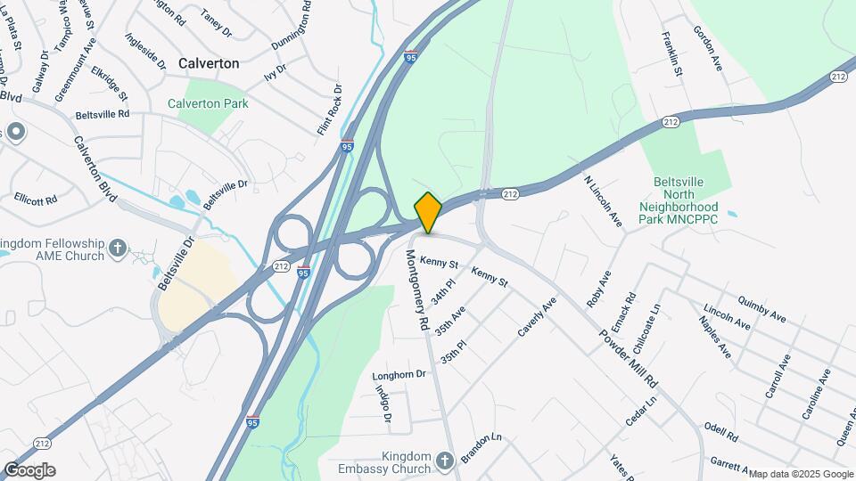 4103 Powder Mill Rd Map and Location Details