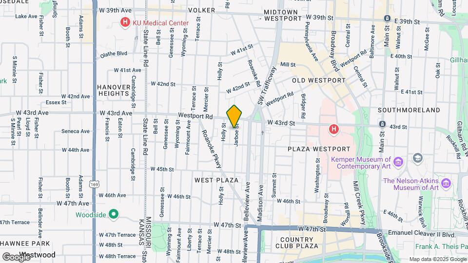 4324 Jarboe St Map and Location Details