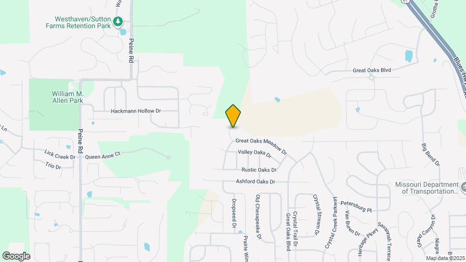 2056 Great Oaks Valley Dr Map and Location Details