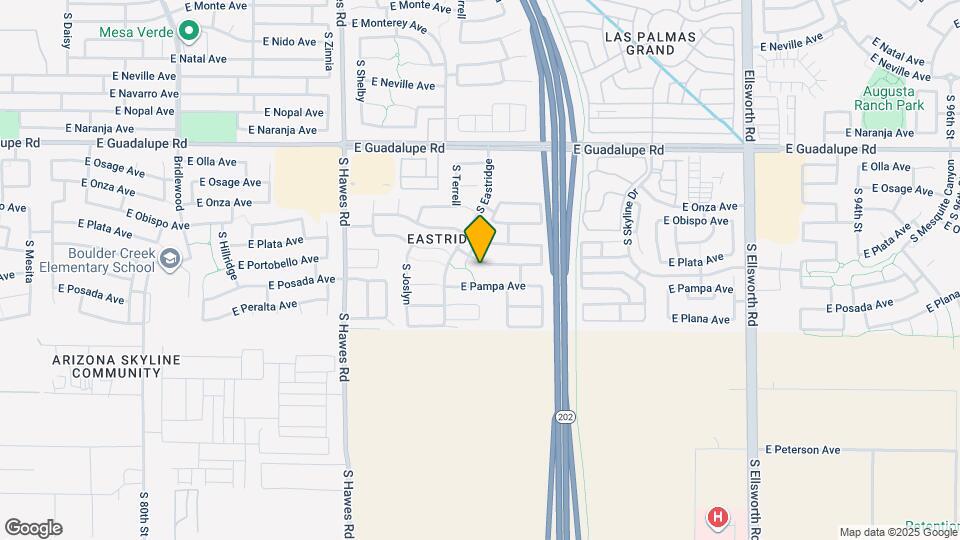 8657 E Portobello Ave Map and Location Details