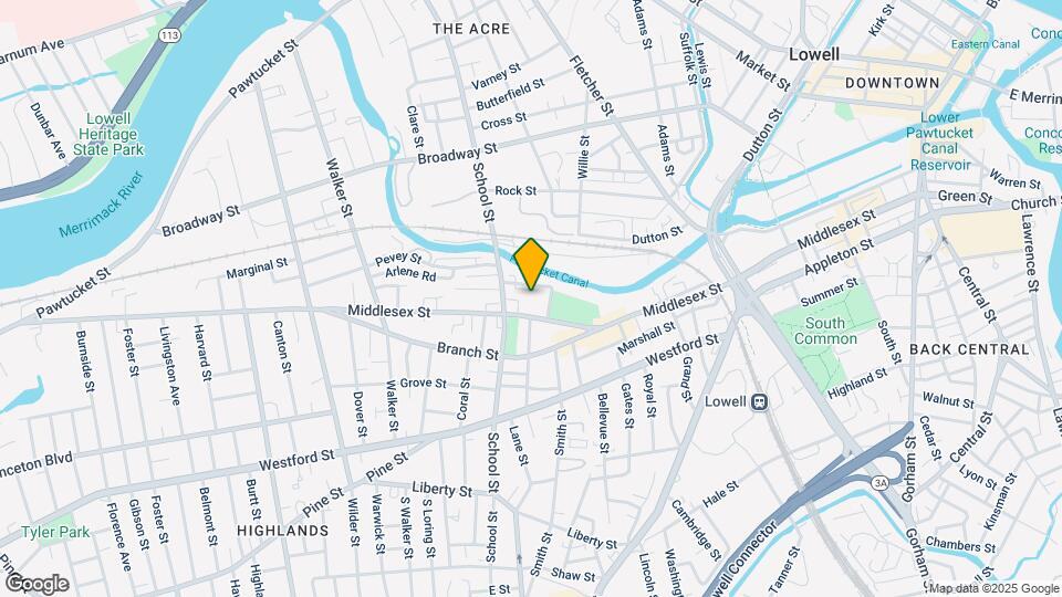 861-871 Middlesex St Mapa y Detalles de la Ubicación