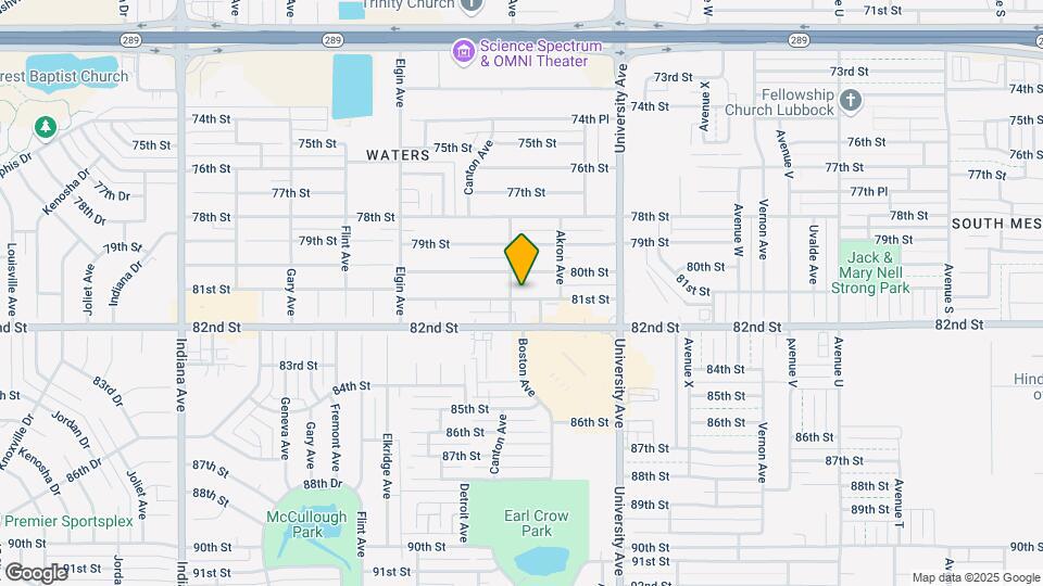 2616 81st St Map and Location Details