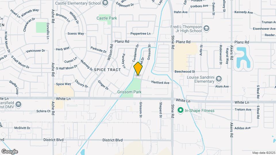 3708 Caldwell Dr Map and Location Details