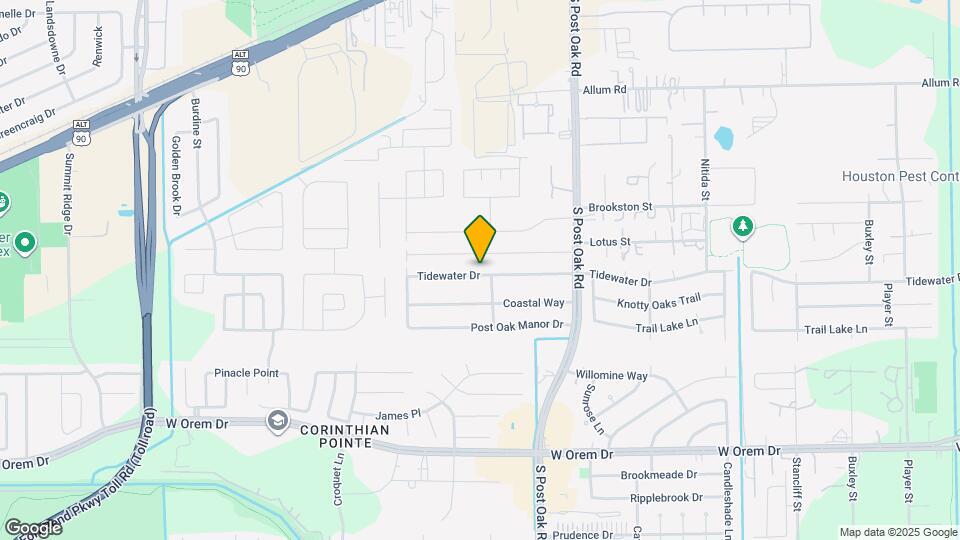 5626 Tidewater Dr Map and Location Details