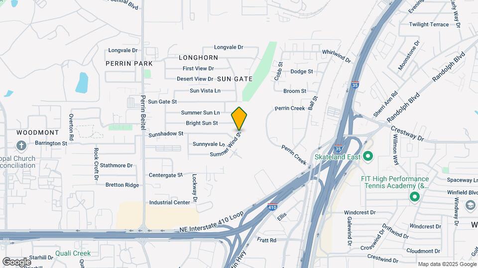 9202 Summer Wind St Map and Location Details