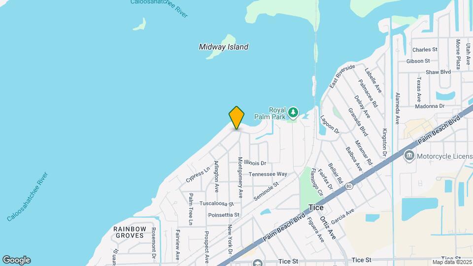 4472 E Riverside Dr Map and Location Details