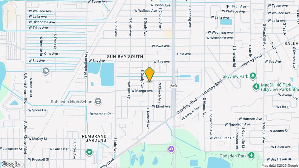 6206 S Richard Ave Map and Location Details