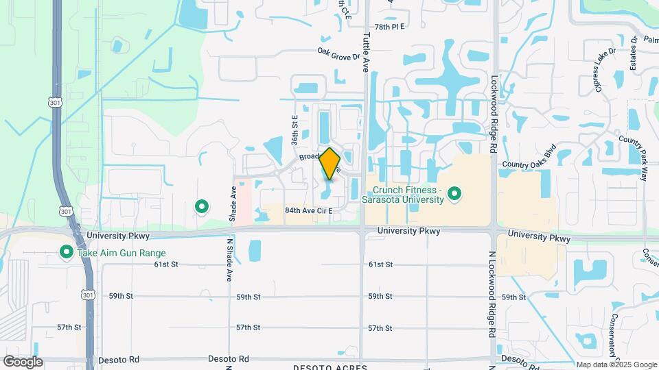 8325 38th St Cir E Map and Location Details