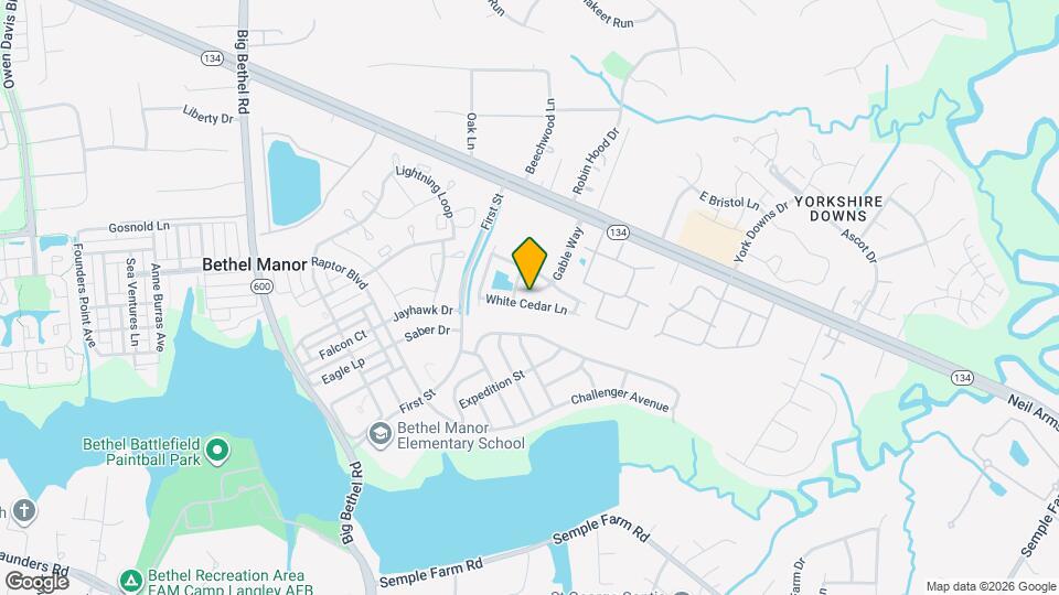 137 White Cedar Ln Map and Location Details