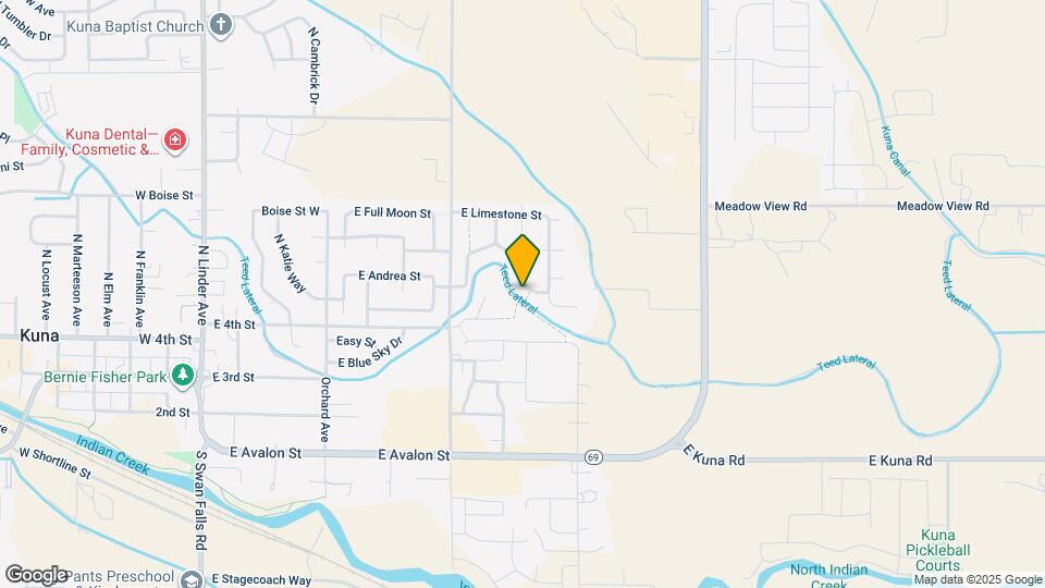 559 N Mudstone Way Map and Location Details