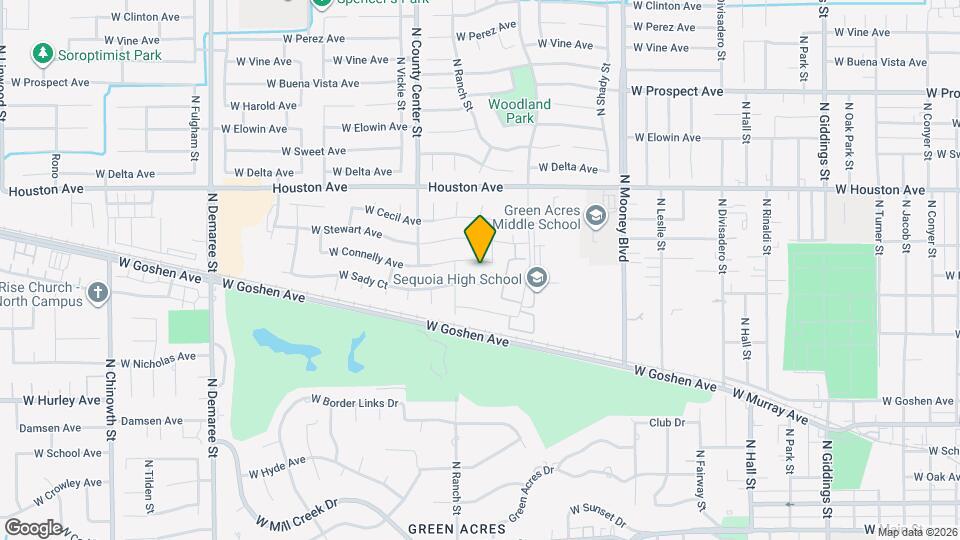 2525 W Connelly Ave Mapa y Detalles de la Ubicación