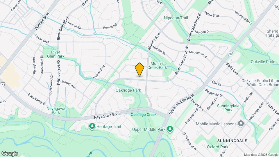 235 River Oaks Blvd W Map and Location Details