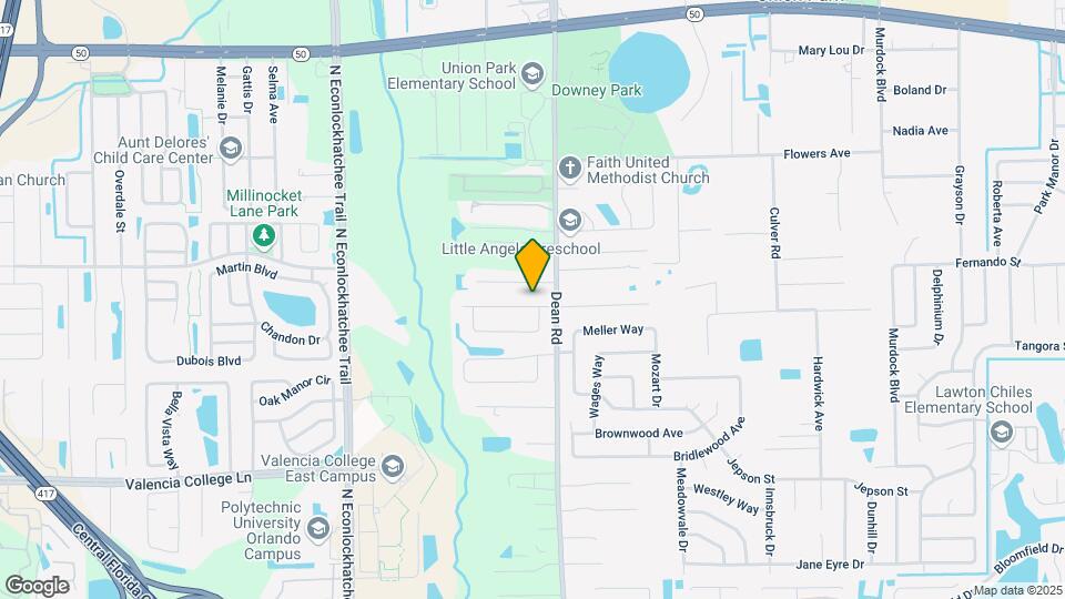 9939 Dean Acre Dr Map and Location Details