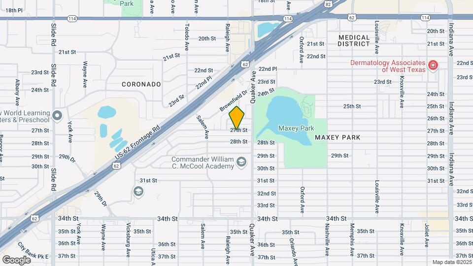 4411 27th St Map and Location Details