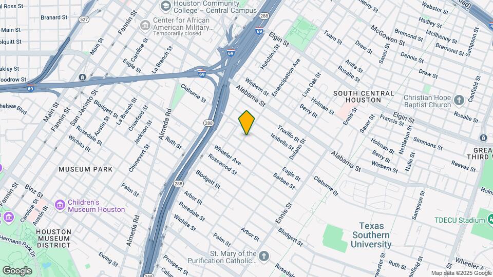 2401 Eagle St Map and Location Details